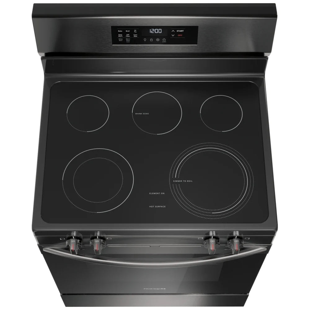 Frigidaire 30" Electric Ranges with Air Fry FCRE308CAD