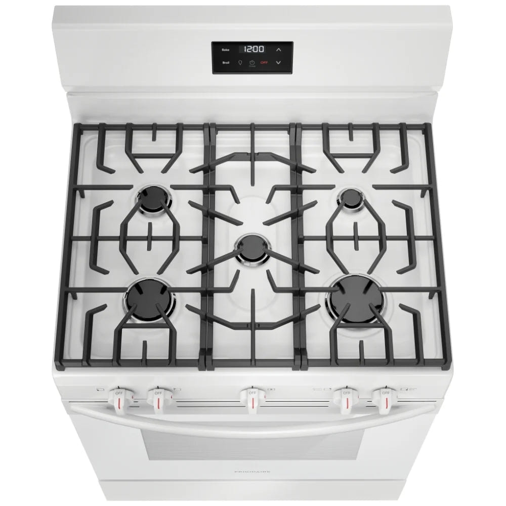 Frigidaire 30" Gas Ranges FCRG3052BW