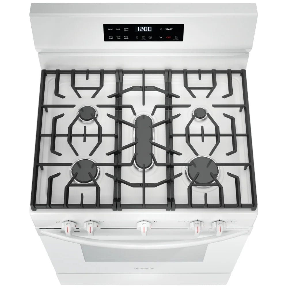 Frigidaire 30" Gas Ranges with Quick Boil FCRG3062AW
