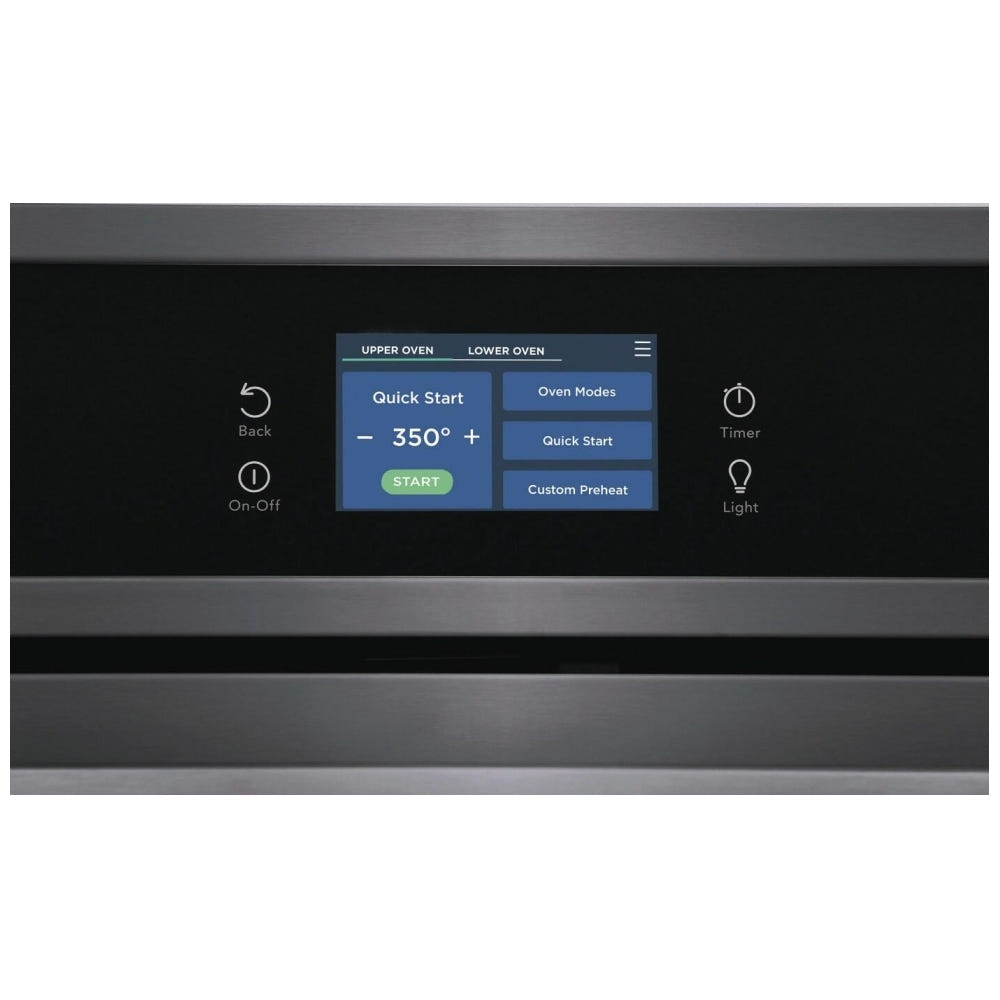 Frigidaire 30" Electric Double Wall Oven with Fan Convection FCWD3027AD