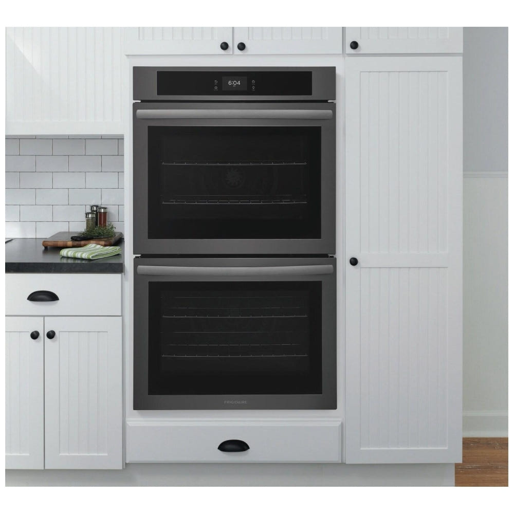 Frigidaire 30" Electric Double Wall Oven with Fan Convection FCWD3027AD