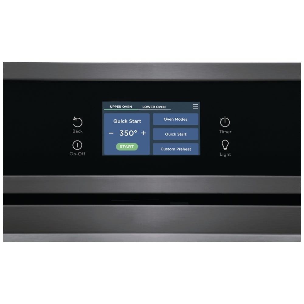 Frigidaire 30" Electric Double Wall Oven with Fan Convection FCWD3027AD
