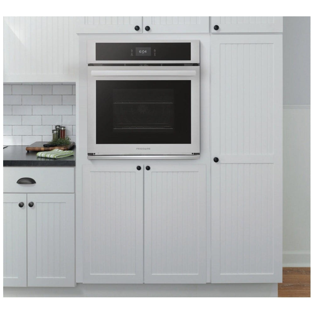 Frigidaire 27" Electric Single Wall Oven with Fan Convection FCWS2727AS