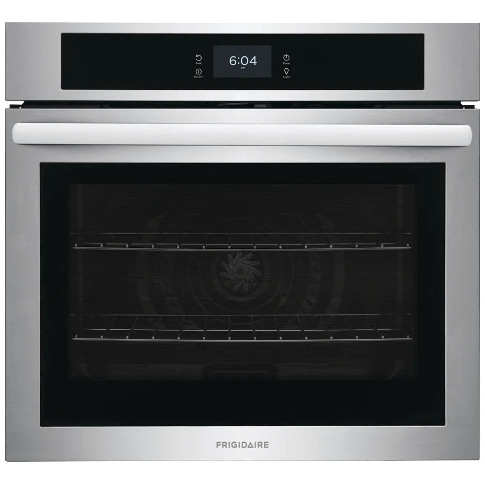 Frigidaire 30" Electric Single Wall Oven with Fan Convection FCWS3027AS