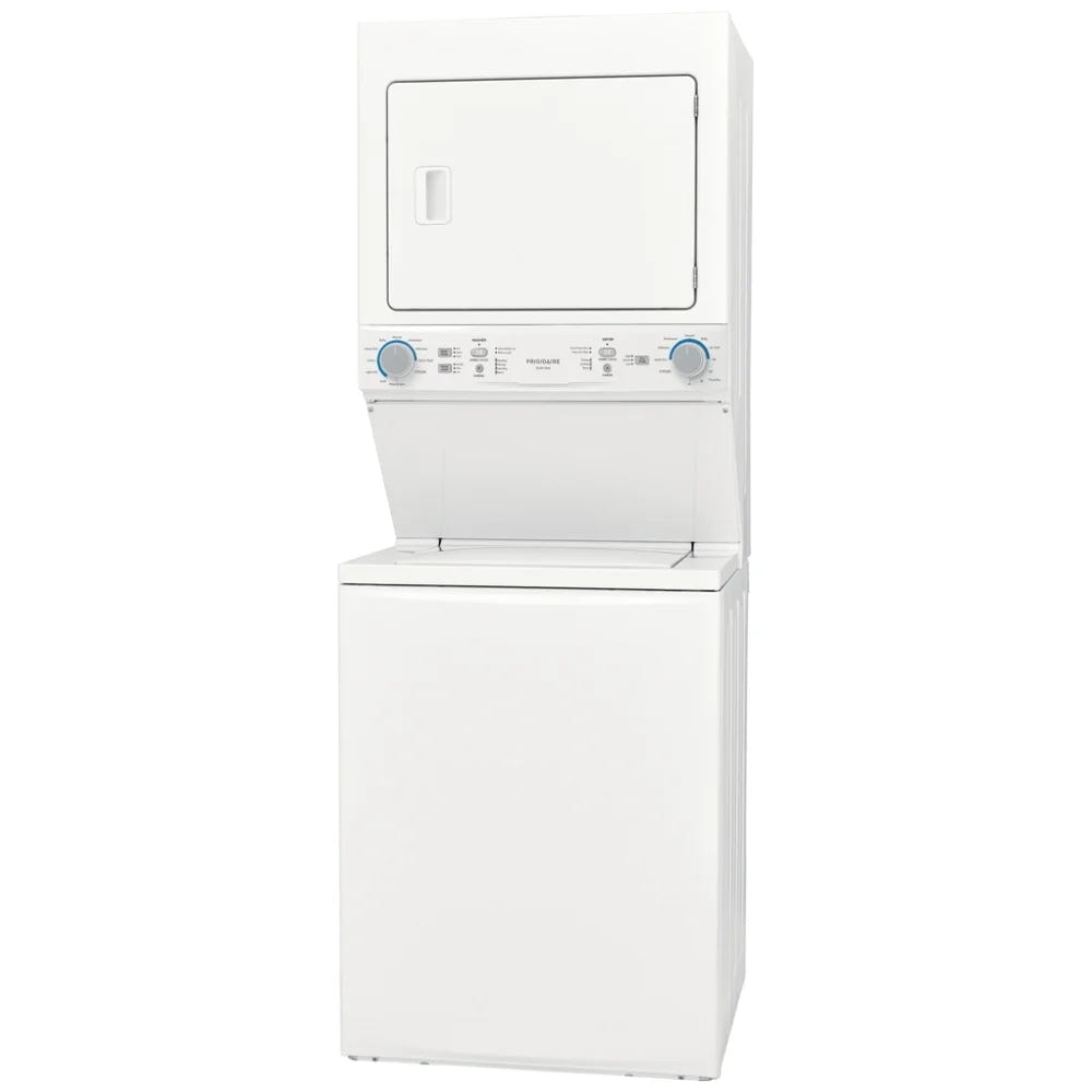 Frigidaire Electric Washer/Dryer Laundry Center - 4.5 Cu. Ft I.E.C. Washer and 5.5 Cu. Ft. Dryer FLCE752CAW