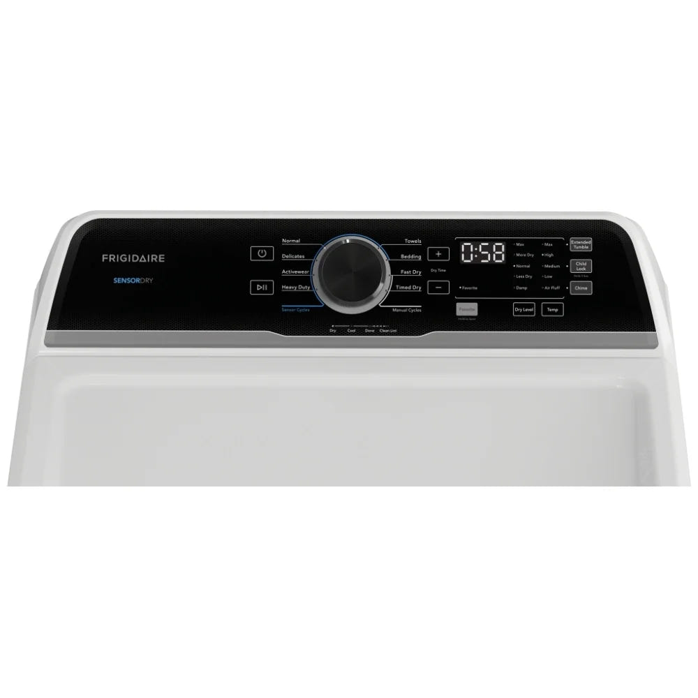 Frigidaire 7 Cu. Ft. Electric Dryer FLVE752CBW
