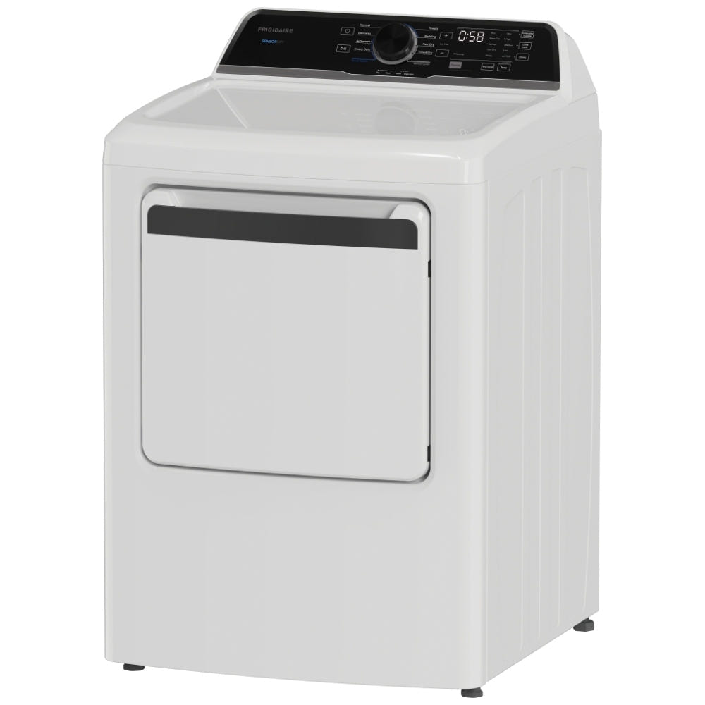 Frigidaire 7 Cu. Ft. Gas Dryer FLVG7523BW back view