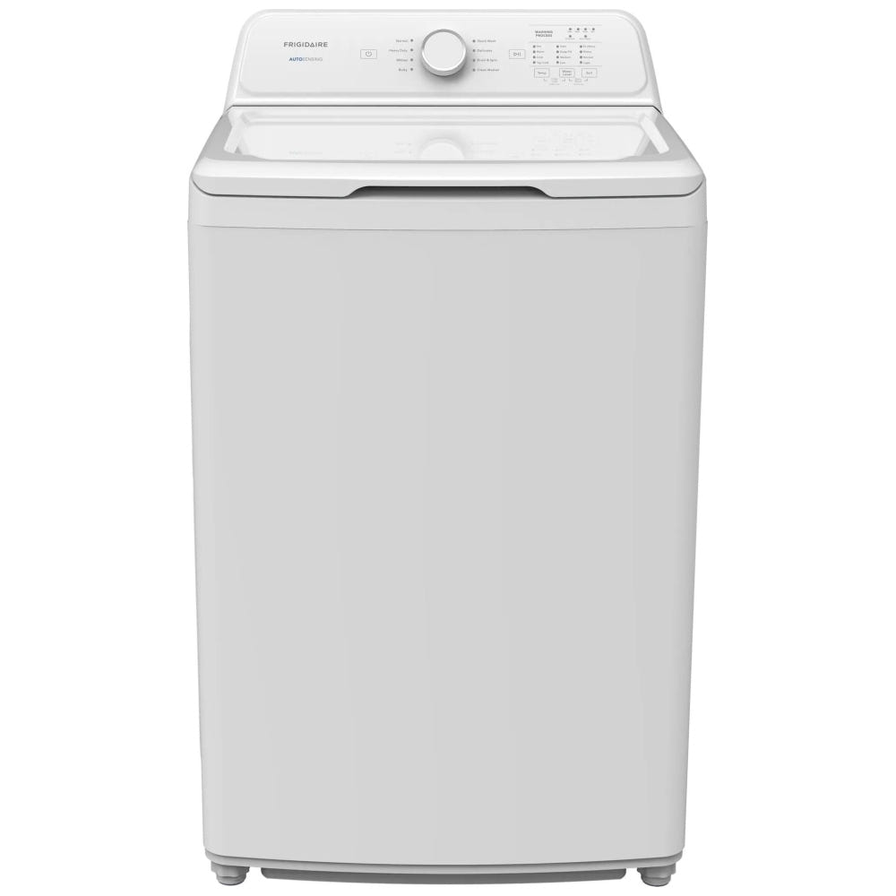 Frigidaire FLVW7000AW Top Load Washer, 27 inch Width, 4.1 cu. ft. Washer Capacity, 710 RPM Washer Spin Speed, 8 Wash Cycles, 4 Temperature Settings, White colour