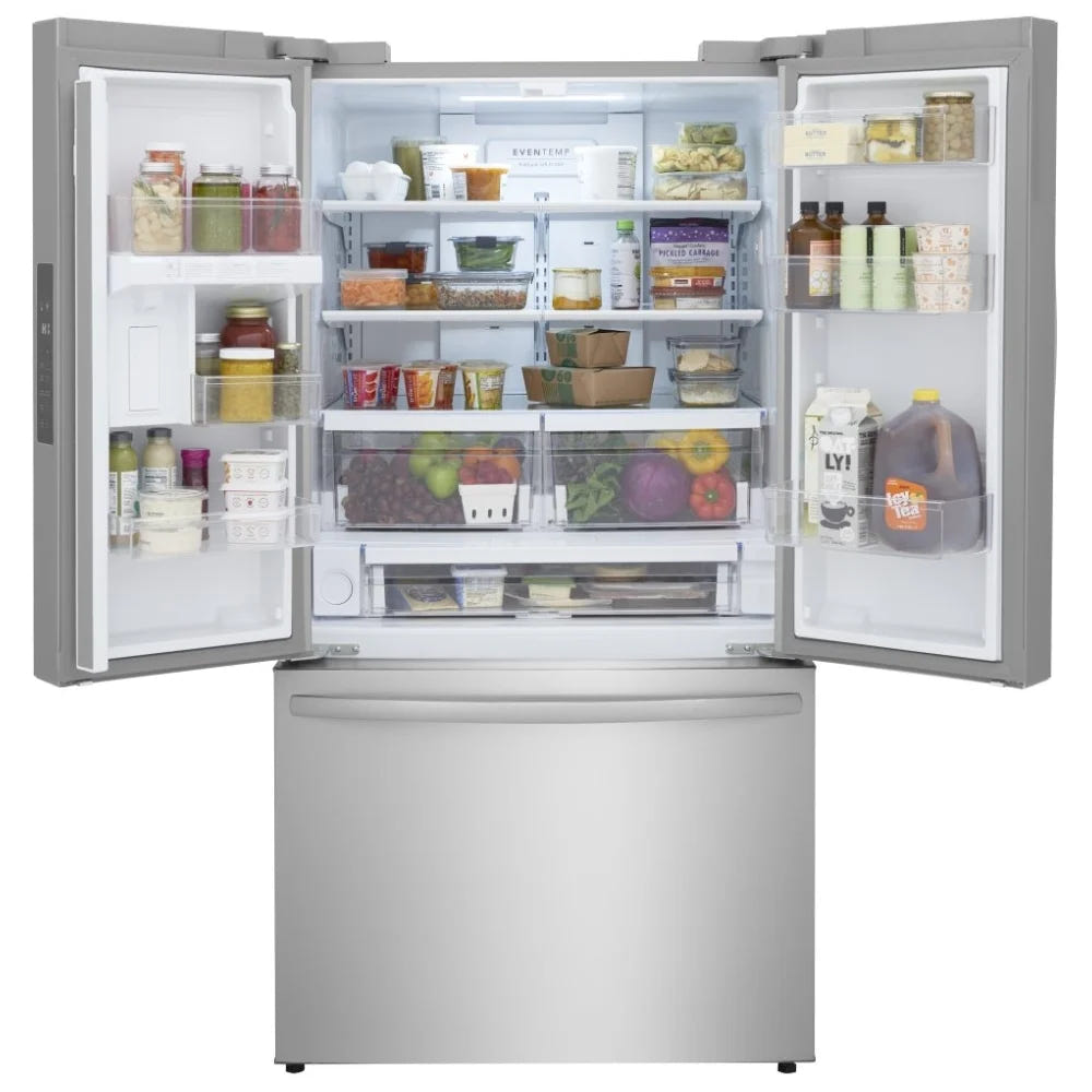 Frigidaire 28.8 立方英尺标准深度法式门冰箱 FRFN2813AF