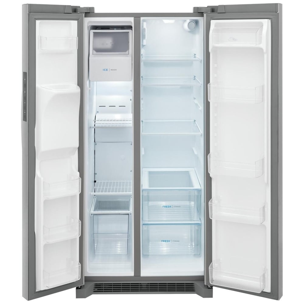 Frigidaire 22.3 Cu. Ft. 33" Standard Depth Side by Side Refrigerator FRSS2323AS