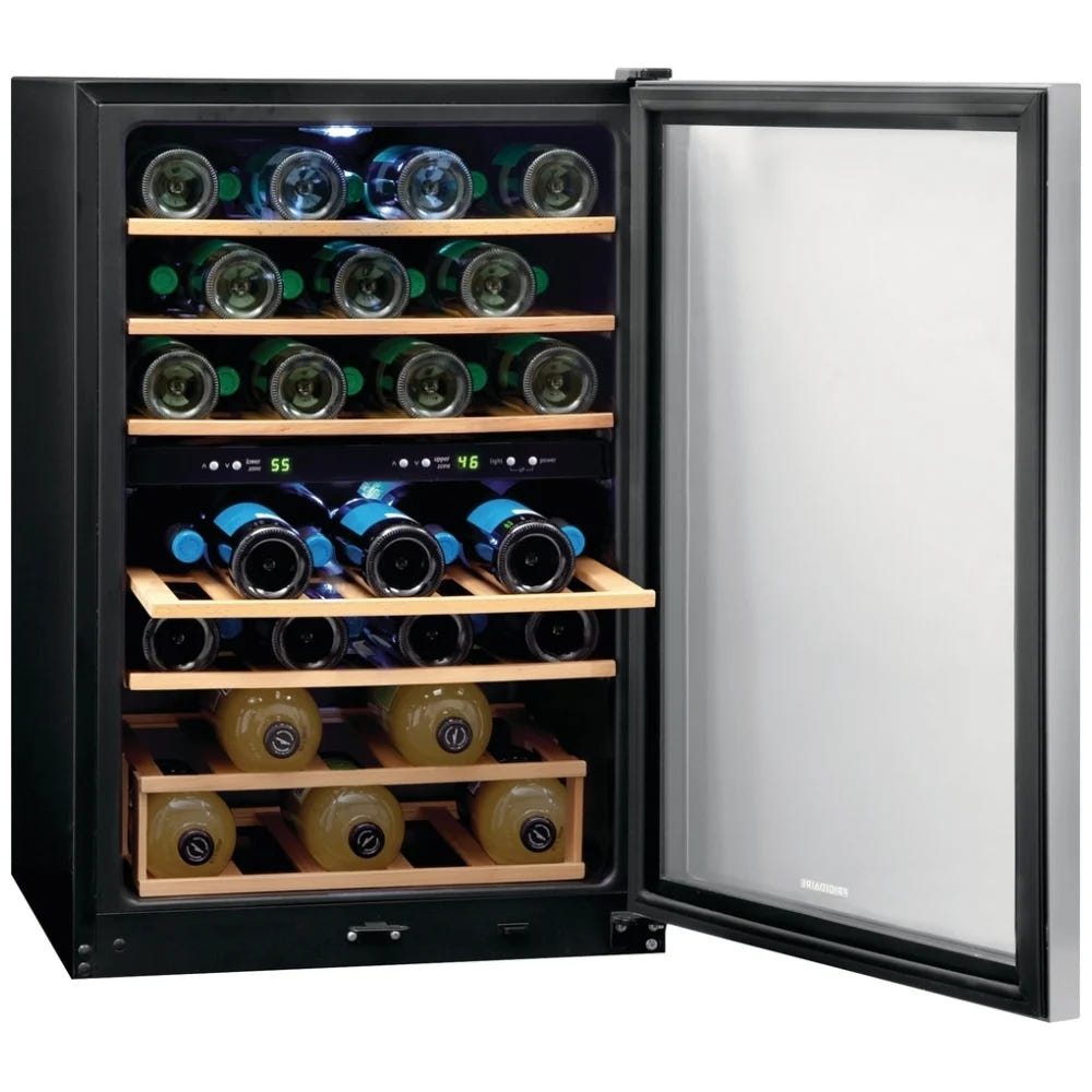Frigidaire 45 瓶双区葡萄酒冷却器 FRWW4543AS