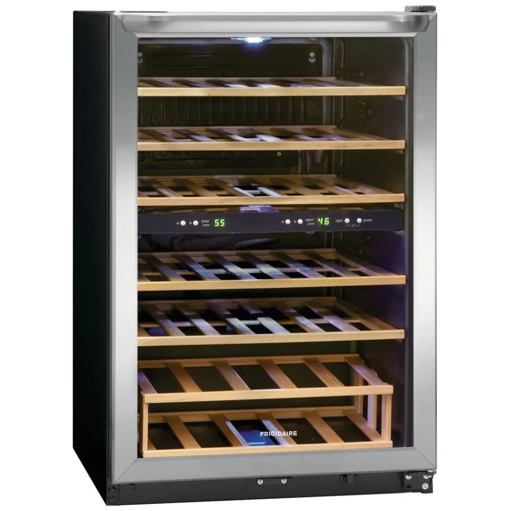 Frigidaire 45 瓶双区葡萄酒冷却器 FRWW4543AS