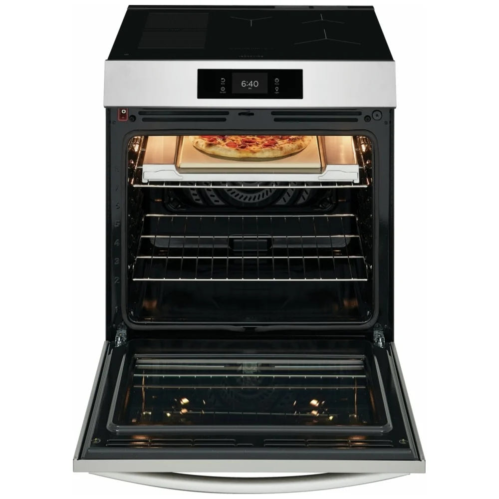 Frigidaire Gallery GCFI307CBF 30英寸电磁炉,6.2立方英尺披萨烘烤器