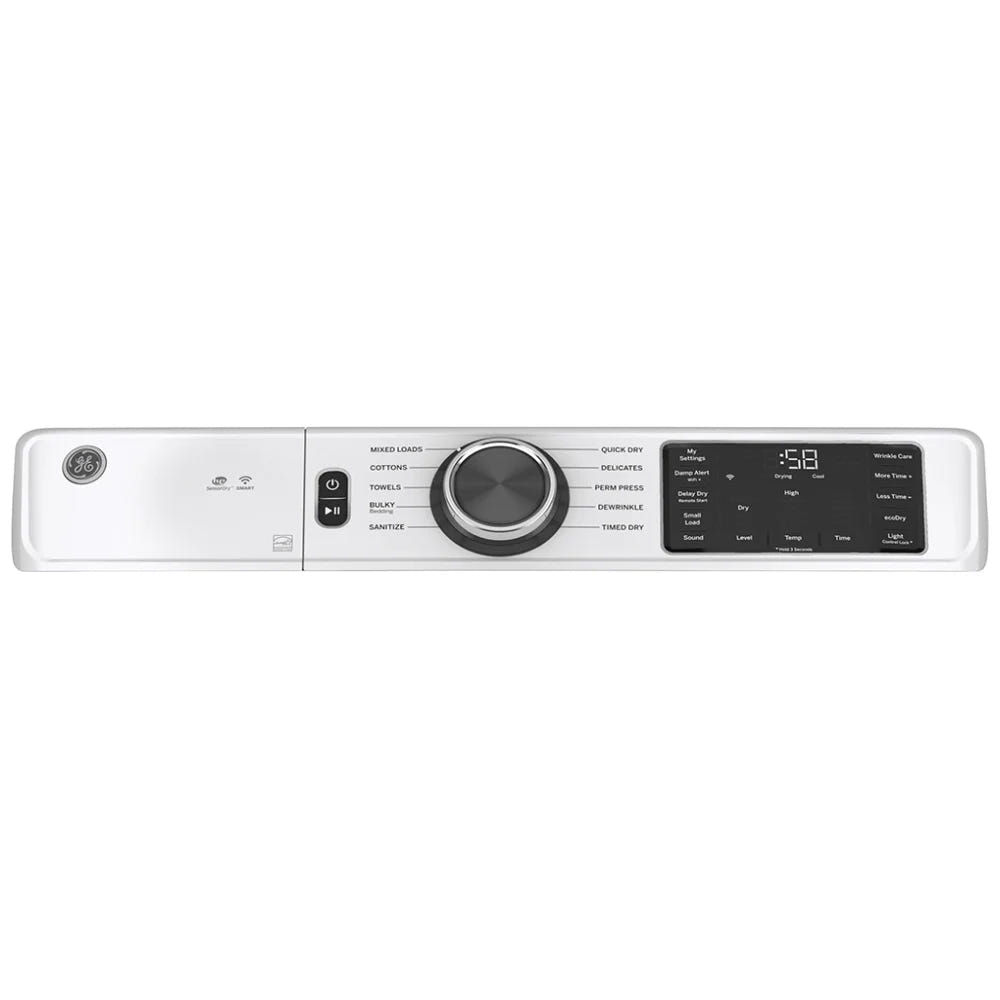 GE GFD55ESMNWW Electric Dryer