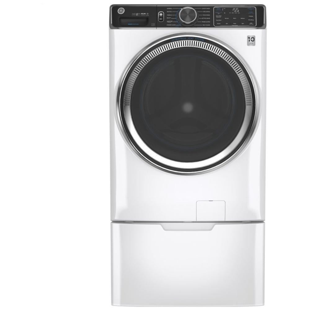 GE GFP1528SNWW pedestal for GFD55ESMNWW and GFW550SMNWW (review)