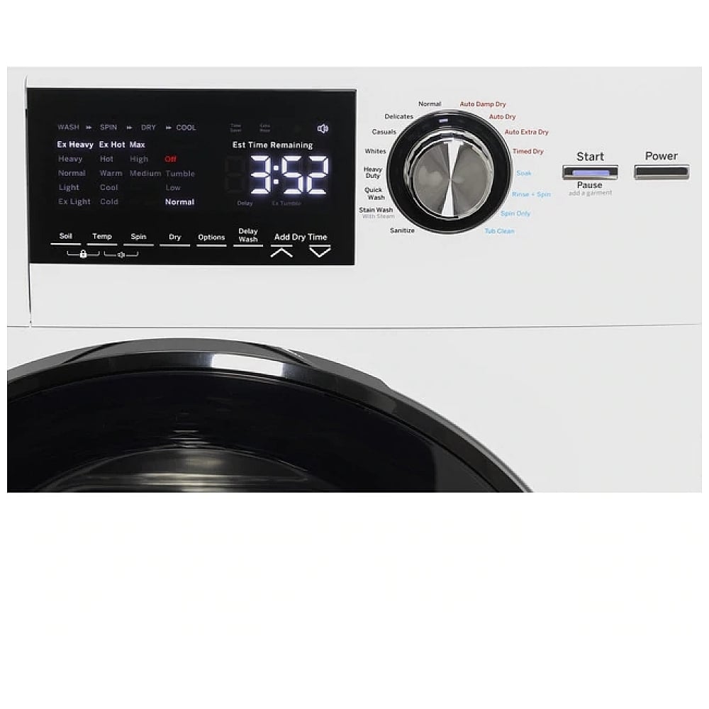 GE GFQ14ESSNWW All-in-One Washer Dryer Combo