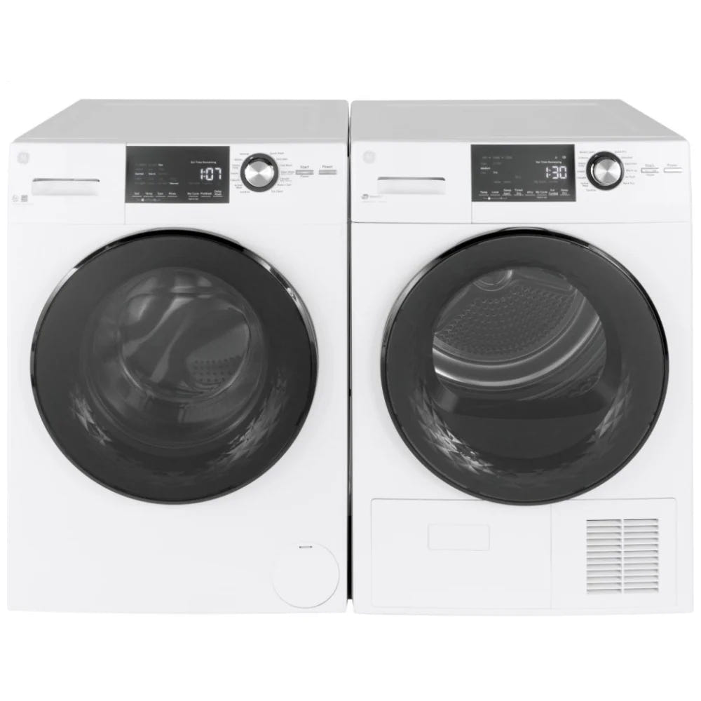 GE GFW148SSMWW Compact Washer
