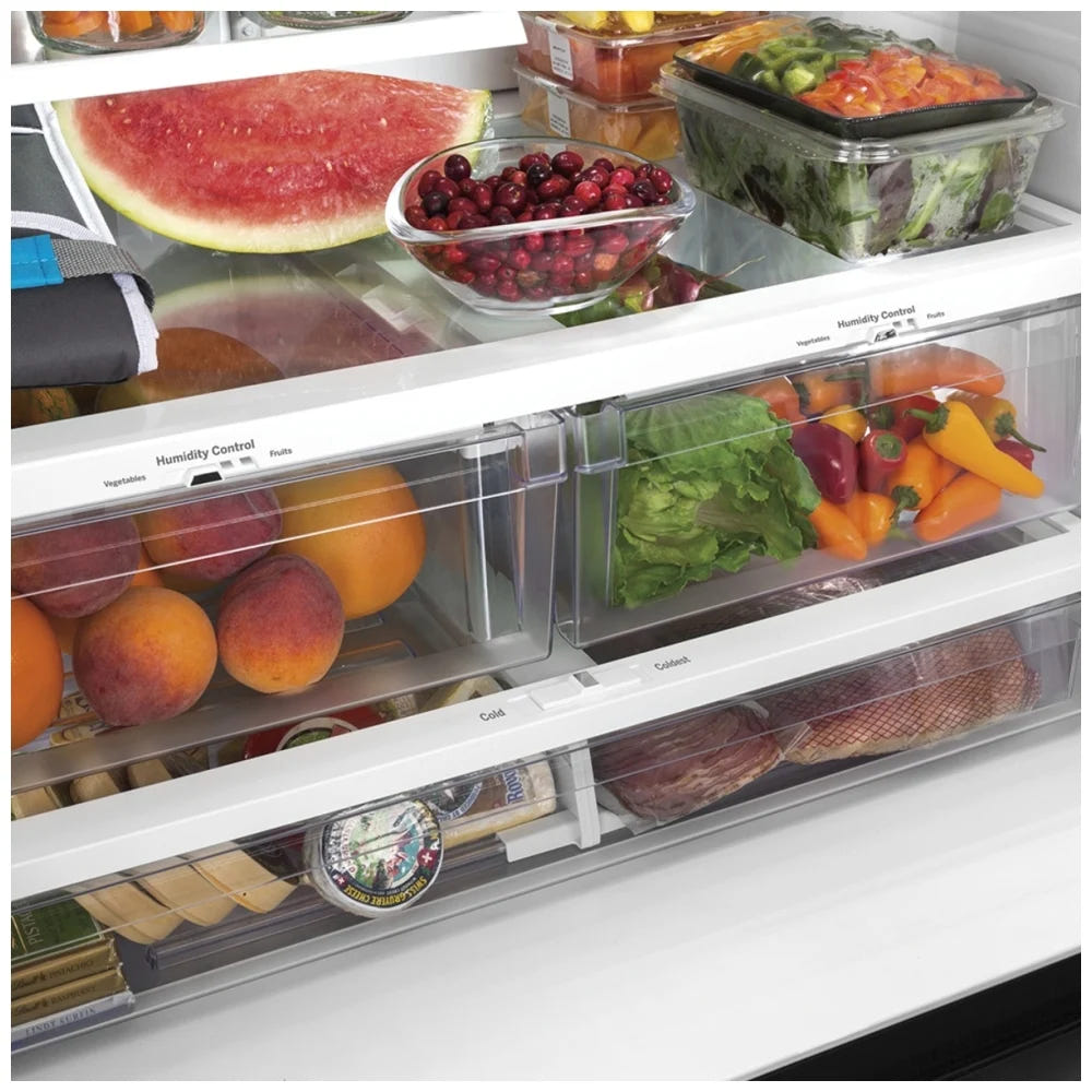 GE GNE27JGMWW French Door Refrigerator