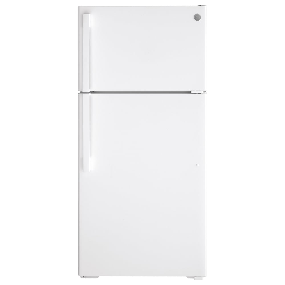 GE GTE16DTNRWW Top Freezer Refrigerator
