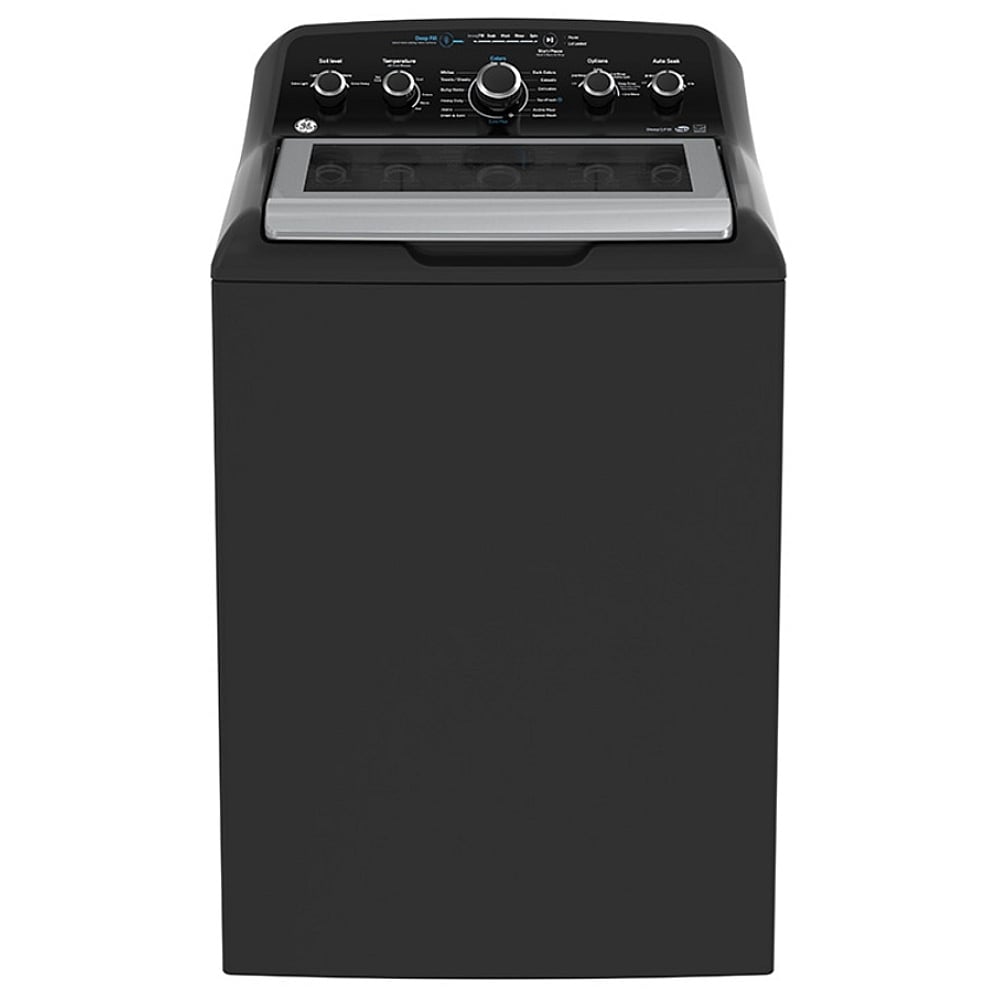 GE GTW491BMRDG Top Load Washer, 27 inch Width, 4.9 cu. ft. Washer Capacity, Agitator, 800 RPM Washer Spin Speed, 13 Wash Cycles, 6 Temperature Settings, Diamond Grey colour