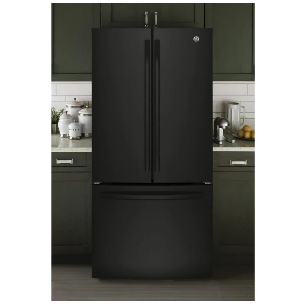 GE GWE19JGLBB French Door Refrigerator