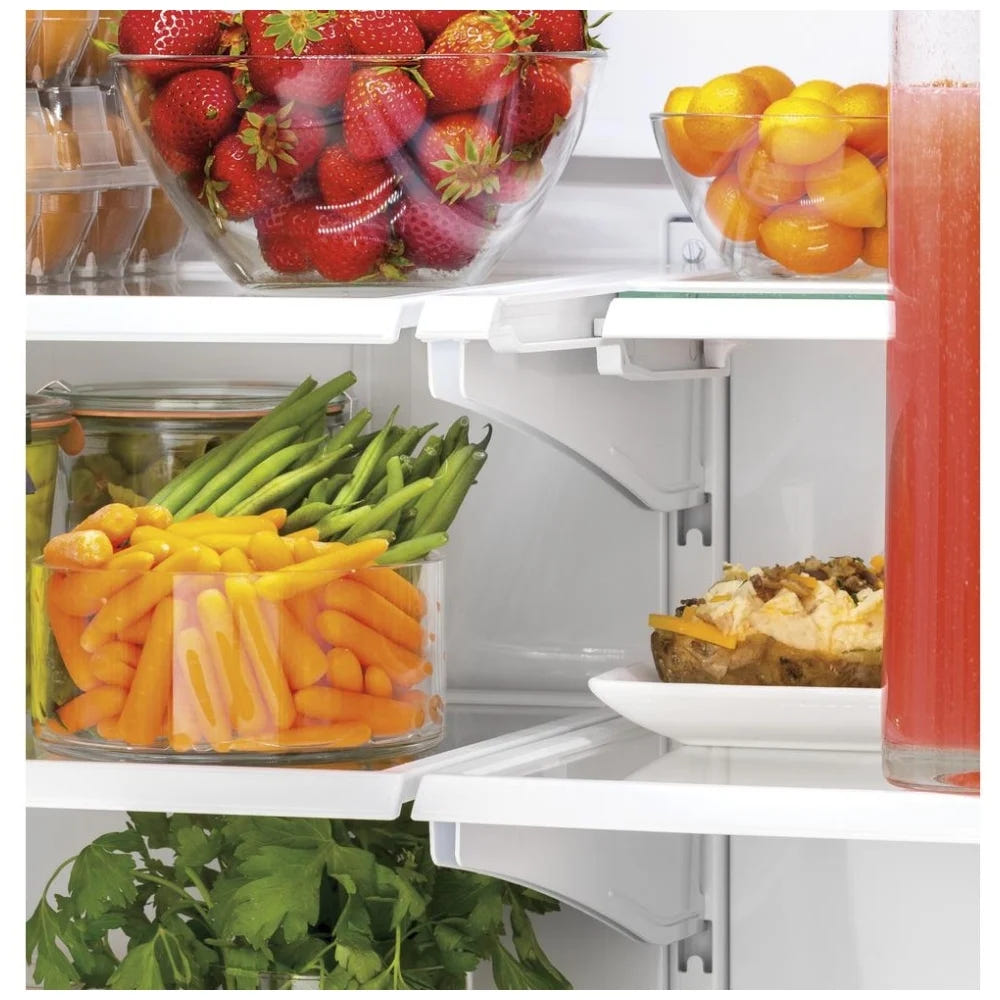 GE GWE19JGLBB French Door Refrigerator