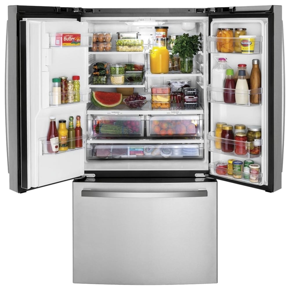 GE GYE21JYMFS French Door Refrigerator