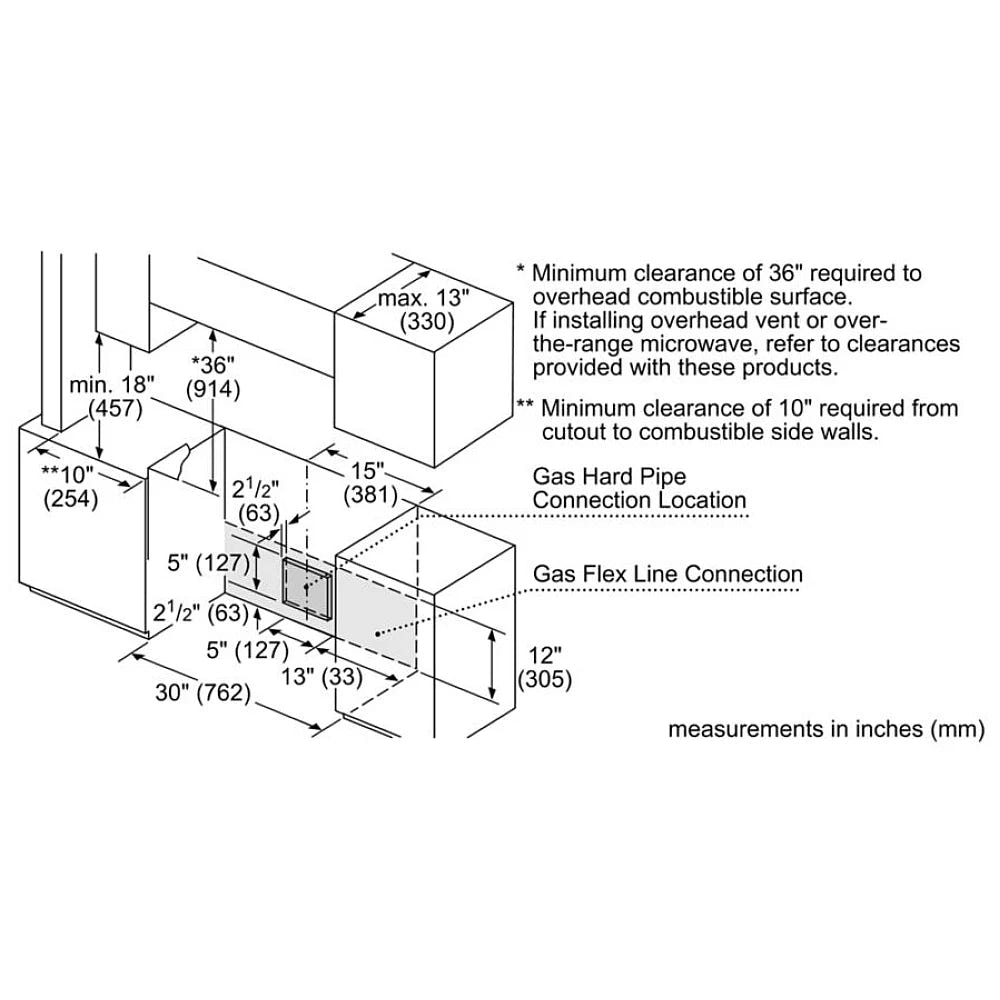 Benchmark®, Gas Slide-in Ranges 30'', Stainless Steel HGIP056UC