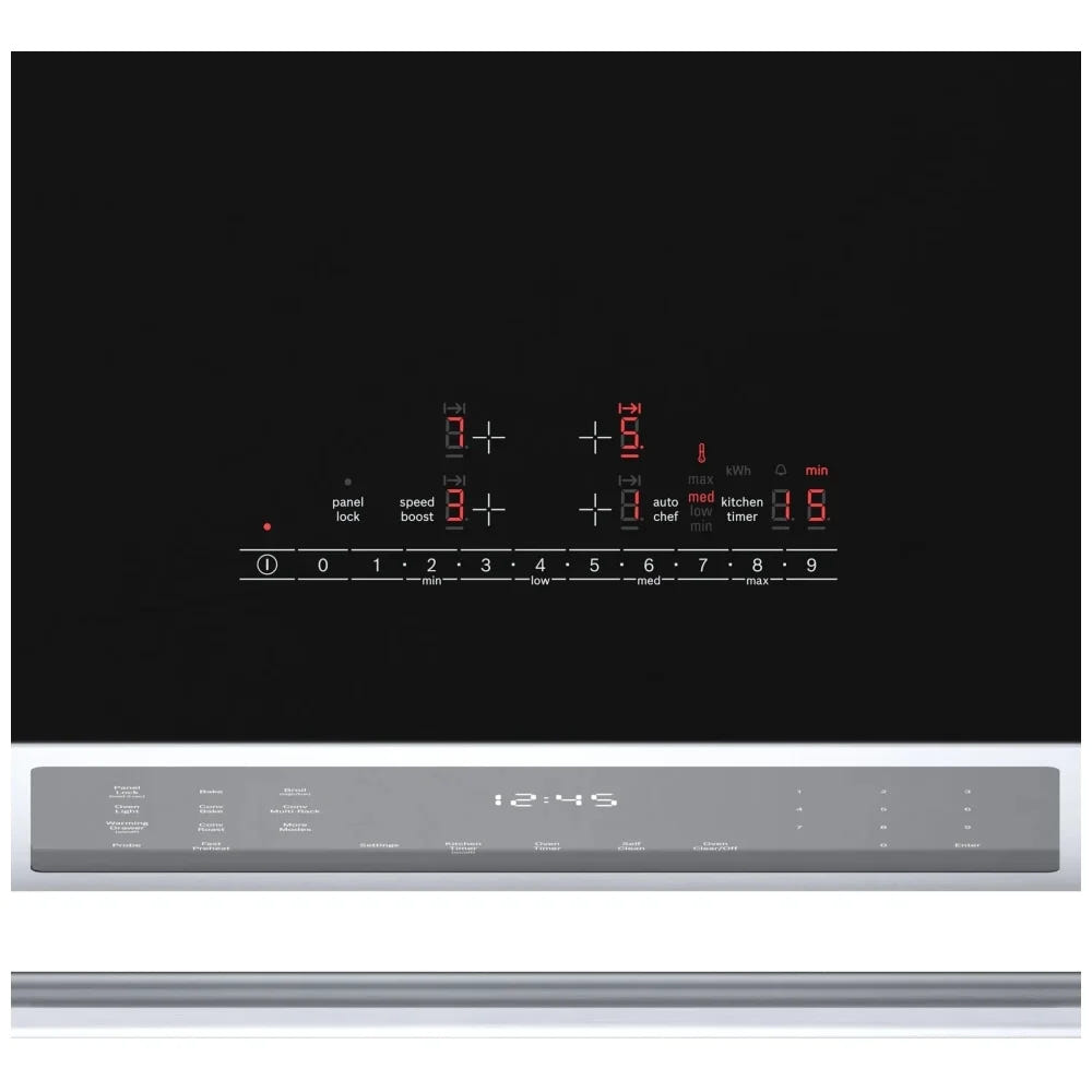 800 Series, Induction Slide-in Ranges, Stainless Steel HII8057C