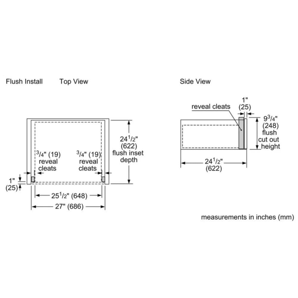 27", Warming Drawer HWD5751UC