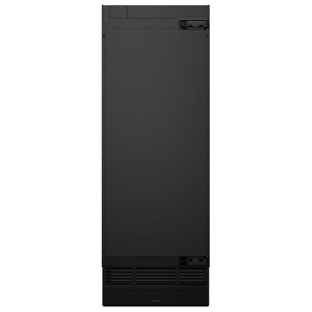 JennAir JBRFR30IGX 嵌入式立式冰箱,30 英寸宽,能源之星认证,台面深度,定制面板,17 立方英尺容量,饮水机(内部),面板右开门