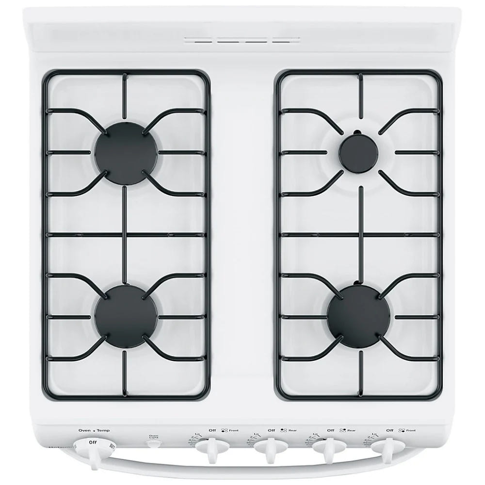 GE JCGAS300DMWW Gas Ranges