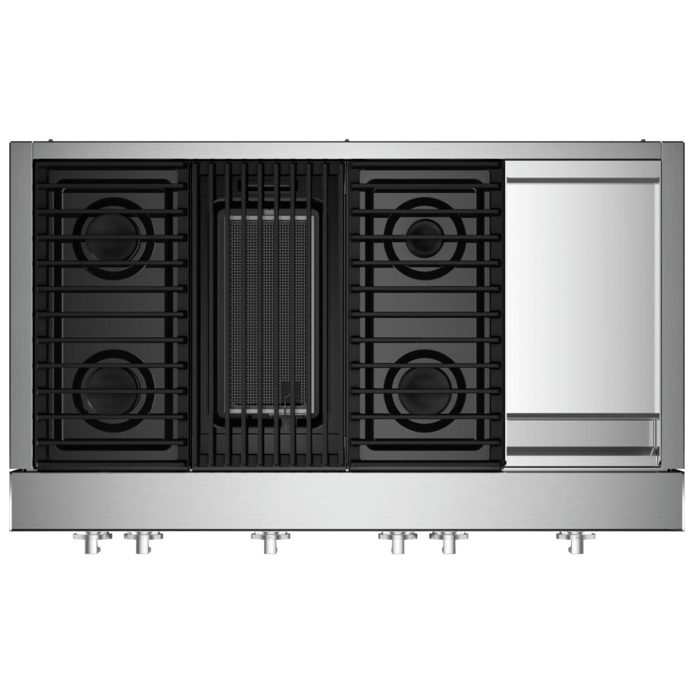 JennAir Noir JGCP748HM 48英寸燃气灶 20K BTU