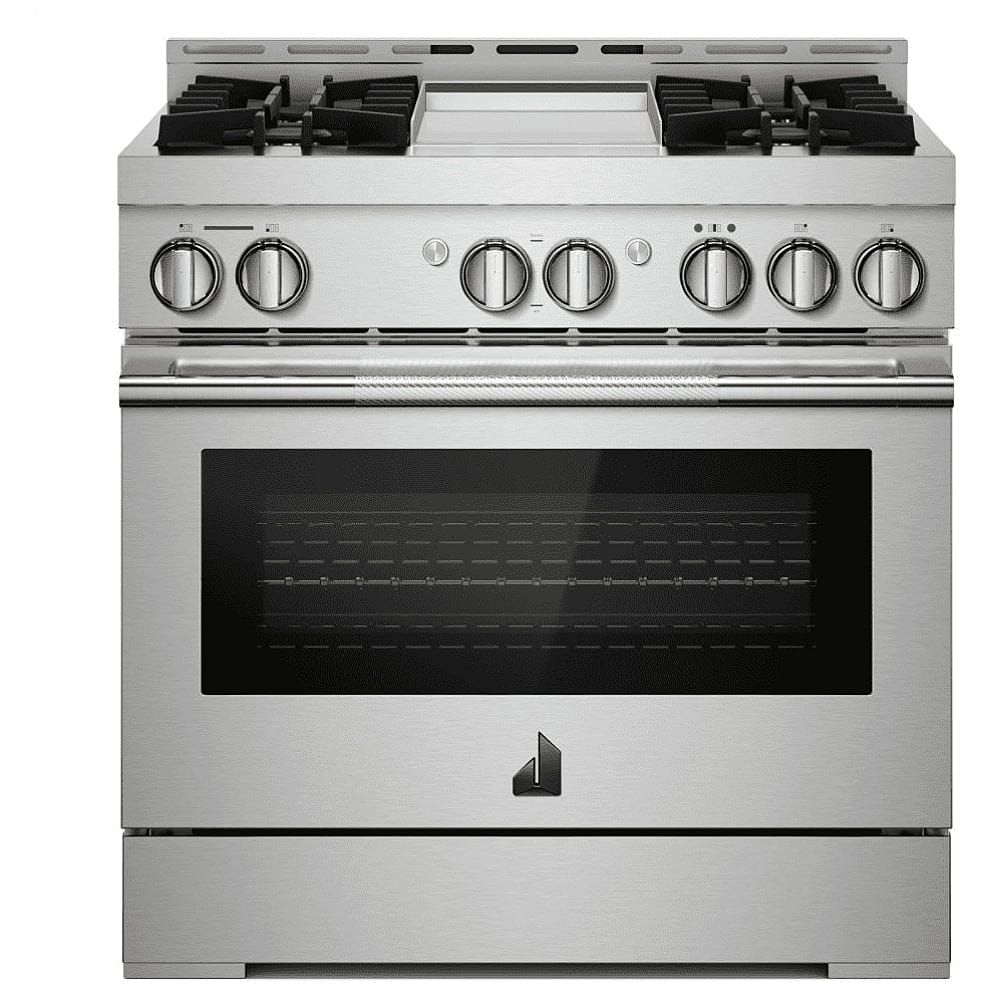 JennAir Rise JGRP536HL Gas Range, 5.1 cu. ft. Capacity, 36 inch Exterior Width
