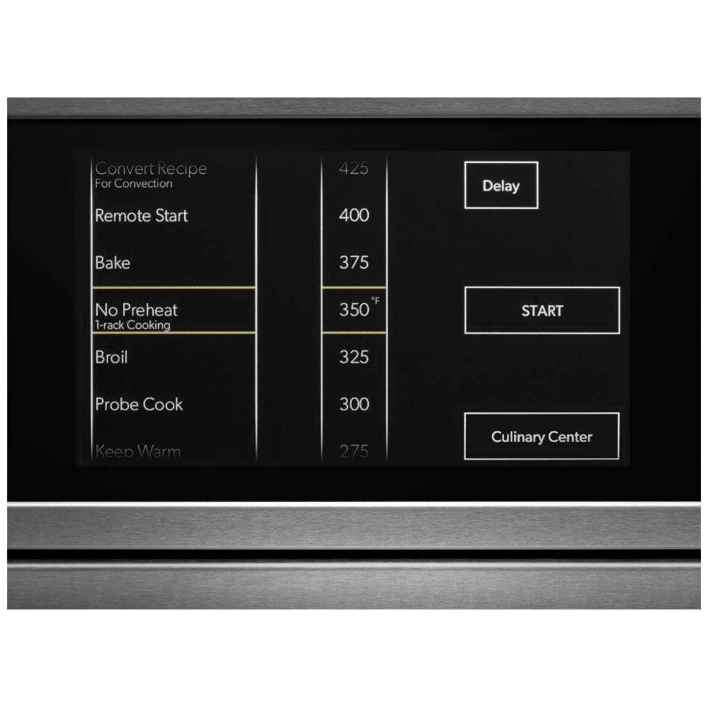 JennAir Noir JJW3430LM Single Wall Oven, 30 inch Exterior Width, Convection, Self Clean, 5 cu. ft. Capacity