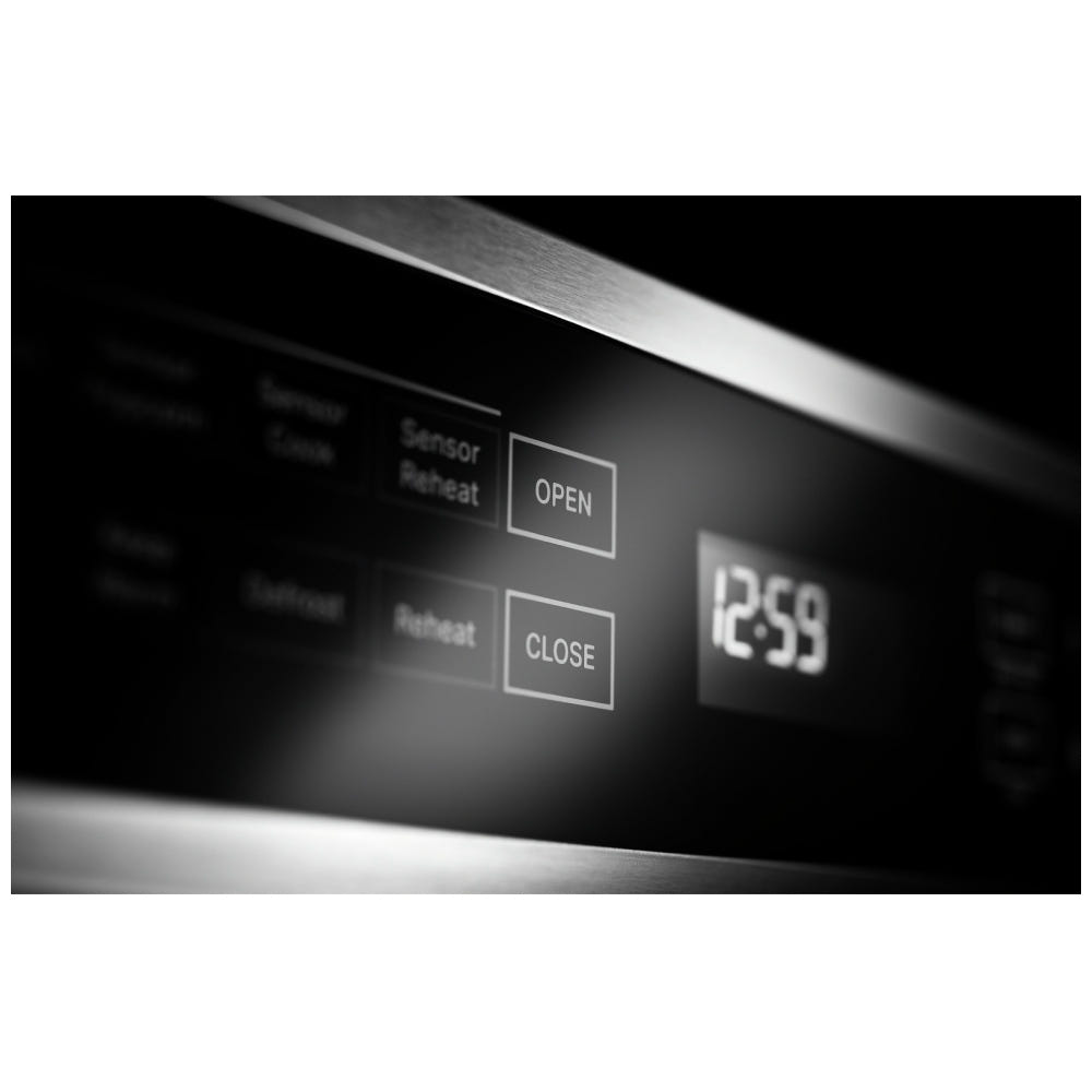 JennAir Noir JMDFS24HM Microwave Drawer, 24 inch Exterior Width, 1.2 cu. ft. Capacity, 950 W Watts, Stainless Steel Interior, Stainless Steel colour