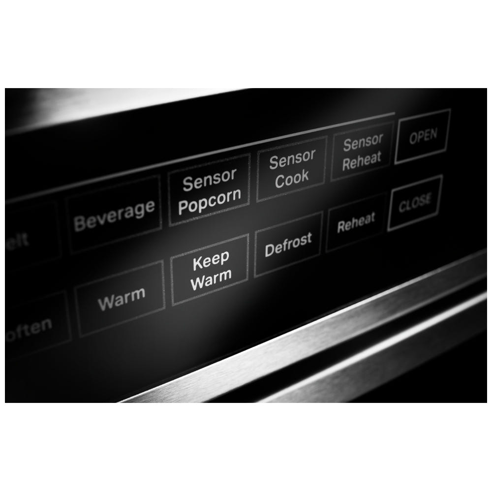 JennAir Noir JMDFS24HM Microwave Drawer, 24 inch Exterior Width, 1.2 cu. ft. Capacity, 950 W Watts, Stainless Steel Interior, Stainless Steel colour