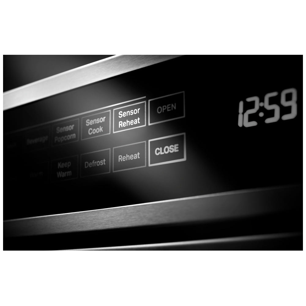 JennAir Noir JMDFS24HM Microwave Drawer, 24 inch Exterior Width, 1.2 cu. ft. Capacity, 950 W Watts, Stainless Steel Interior, Stainless Steel colour