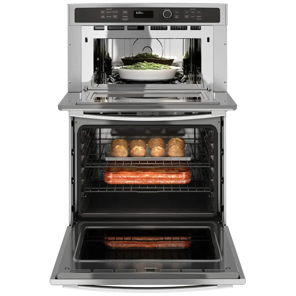 GE JT3800SHSS Microwave Wall Oven Combo