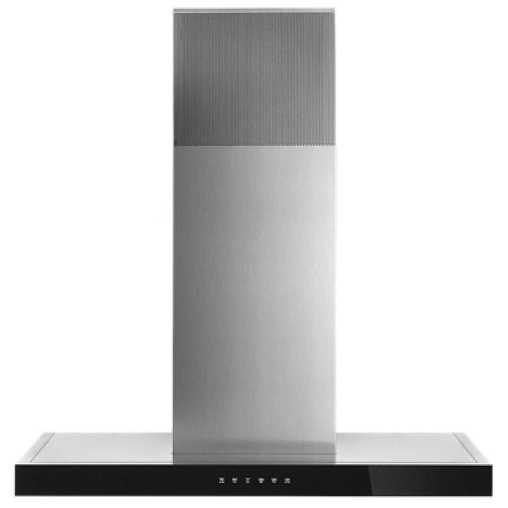 JennAir JVR0436HS Range Hood, 36 inch Exterior Width, Chimney, Wall Mounted, 550 CFM, Inside / Recirculating, LED, Dishwasher Safe Filters, Charcoal Filters, Stainless Steel colour Blower Included