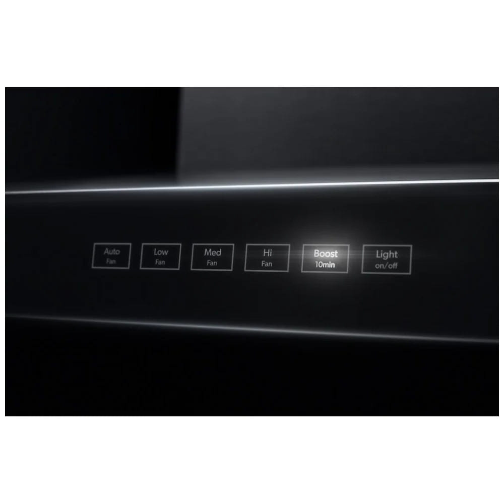 JennAir JXW8530HS 抽油烟机,30 英寸外部宽度,壁挂式,LED 灯,可用洗碗机清洗的过滤器,不锈钢色