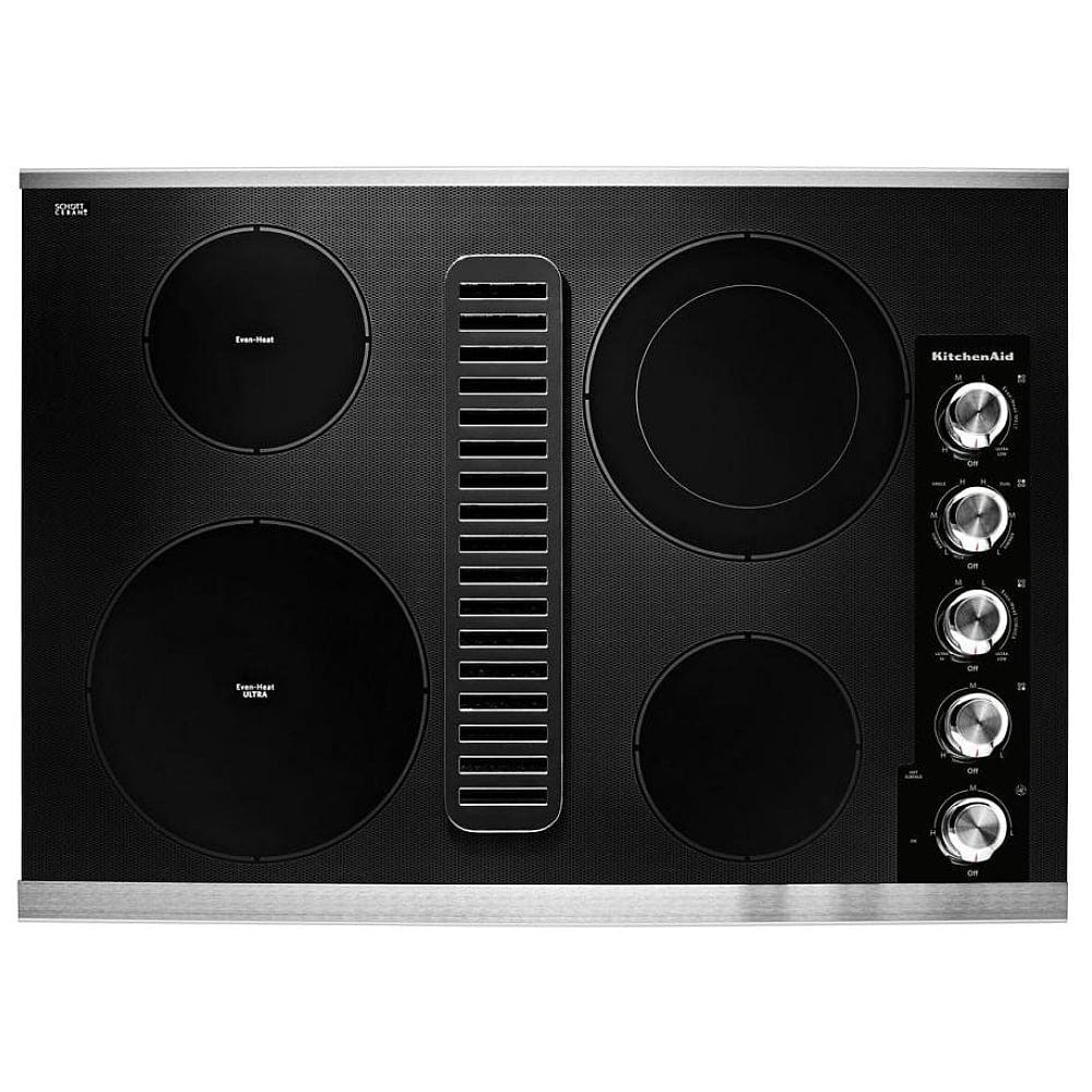 KitchenAid KCED600GSS Electric Cooktop