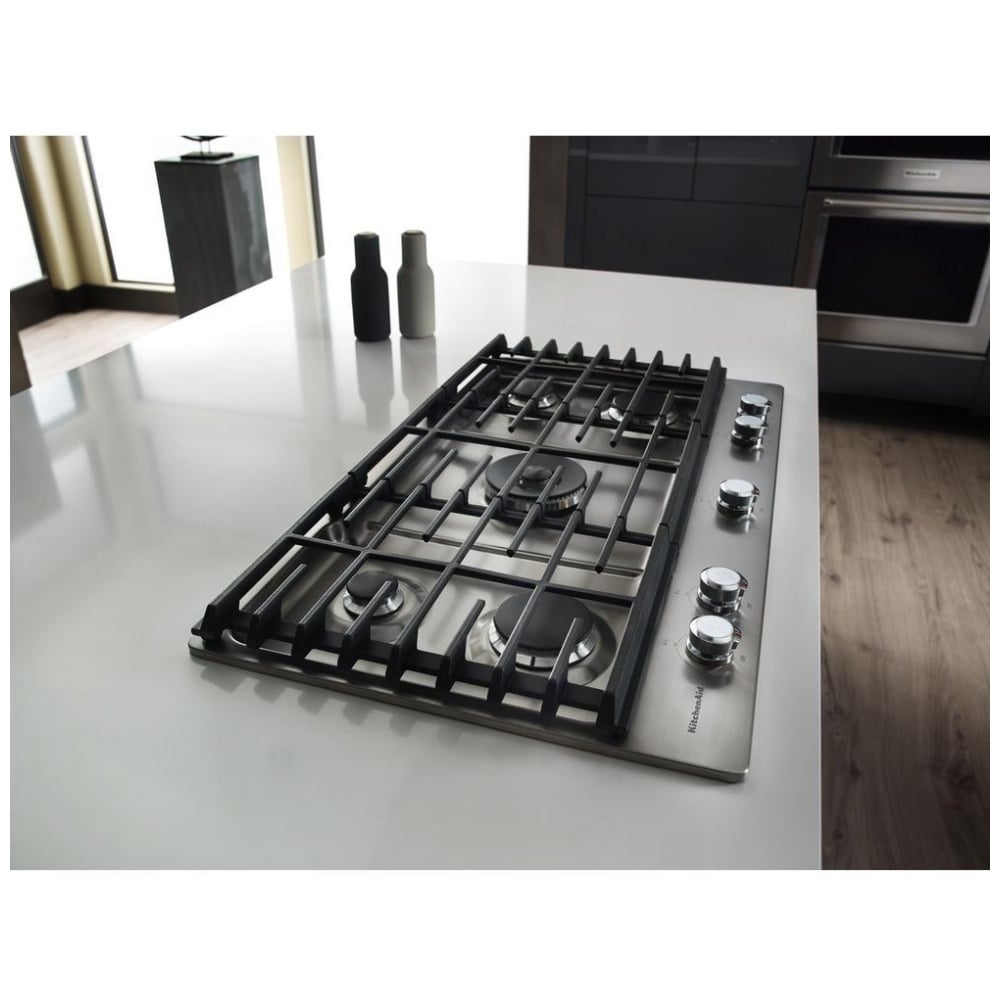 KitchenAid KCGS556ESS Gas Cooktop