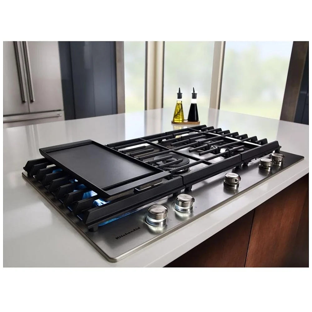 KitchenAid KCGS956ESS Gas Cooktop
