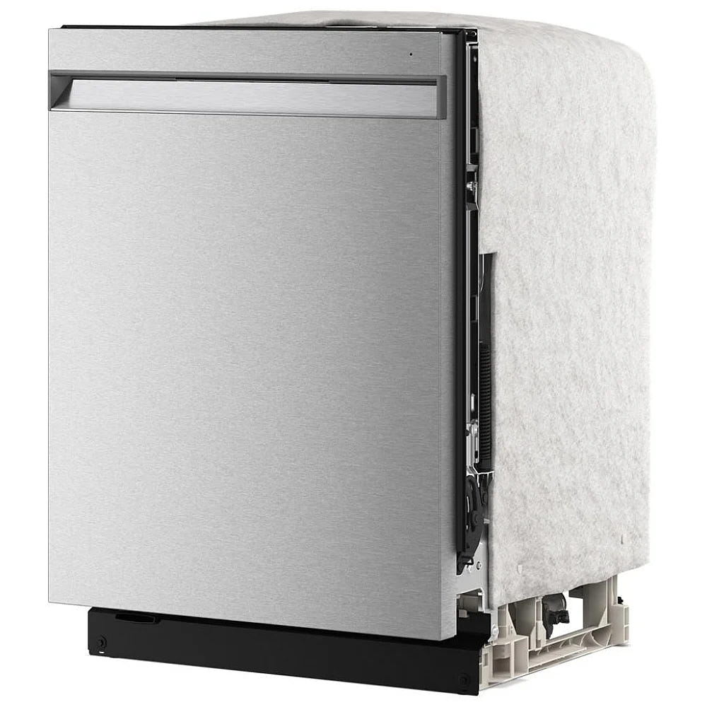 KitchenAid KDPS724SPS 洗碗机,24 英寸外部宽度,44 dB 分贝级别,完全集成,不锈钢(内部),5 种洗涤程序,16 套容量(餐具),PrintShield 不锈钢色