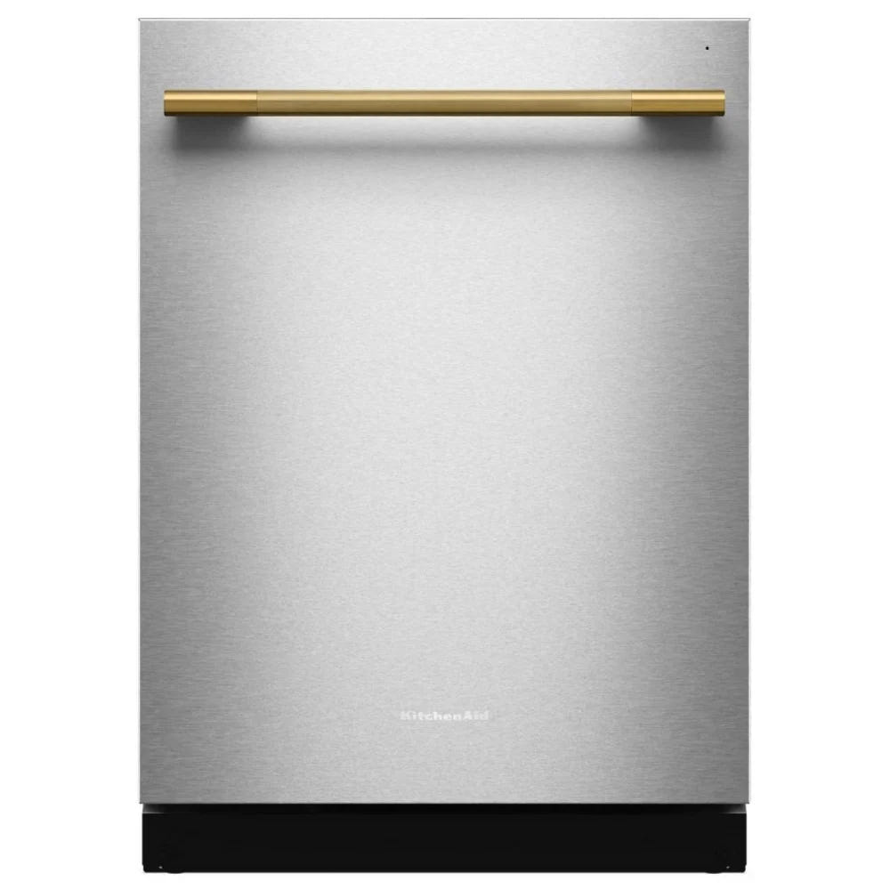 KitchenAid KDTS224SPS 洗碗机,24 英寸外部宽度,47 dB 分贝级别,完全集成,不锈钢(内部),5 种洗涤程序,13 种容量(餐具),PrintShield 不锈钢色
