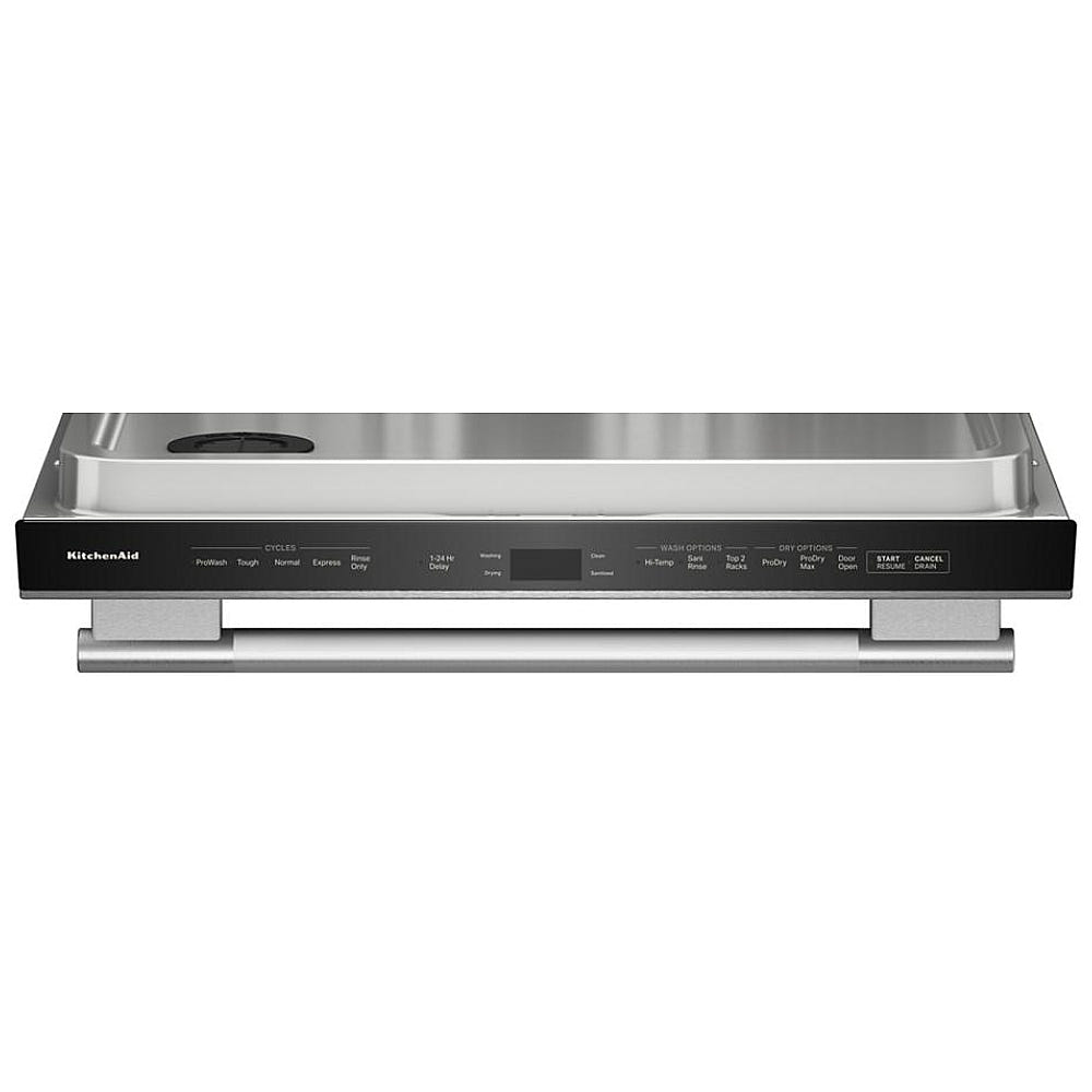 KitchenAid KDTS624SPS 洗碗机,24 英寸外部宽度,44 dB 分贝级别,完全集成,不锈钢(内部),5 种洗涤程序,16 套容量(餐具),PrintShield 不锈钢色