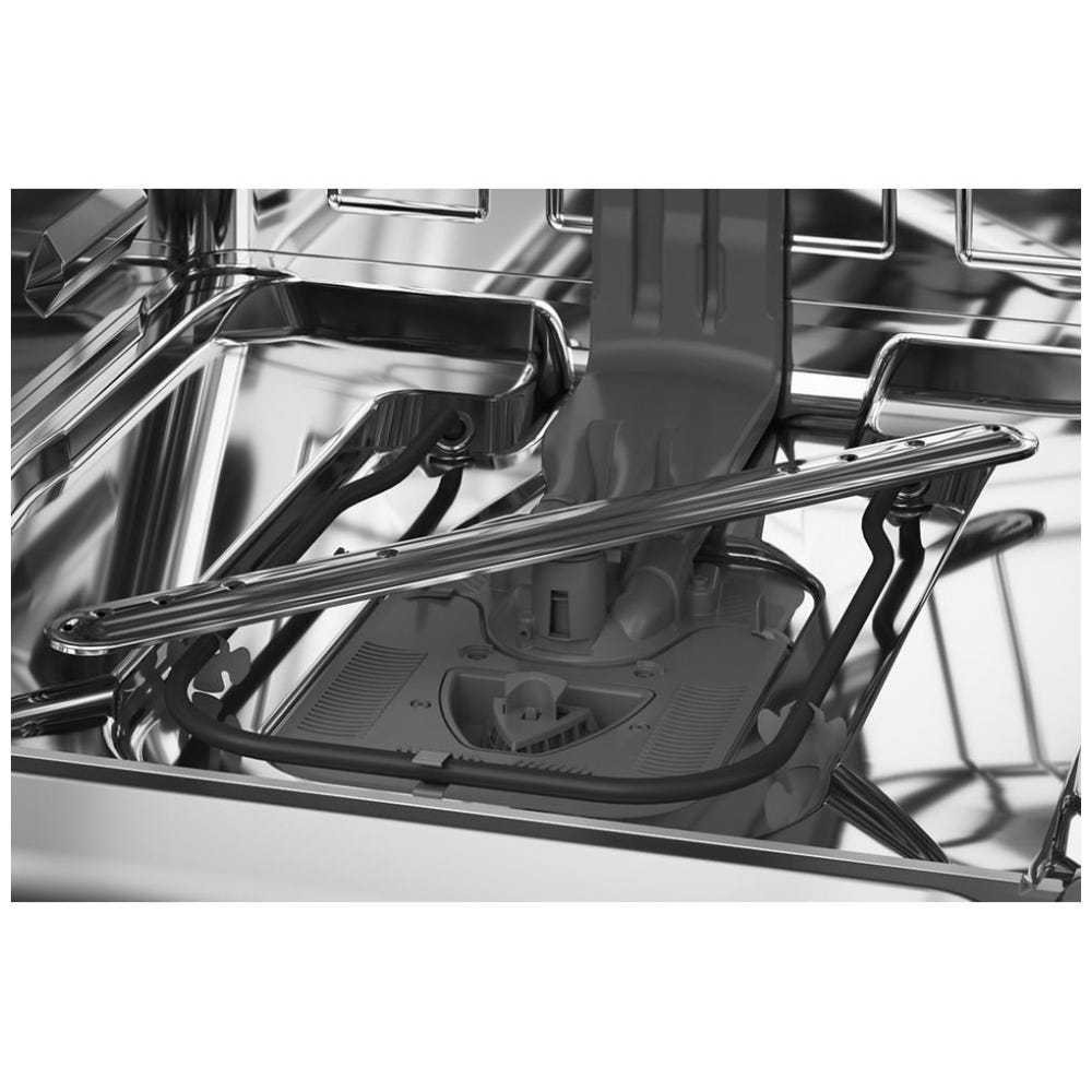 KitchenAid KDTS724SPS 洗碗机,24 英寸外部宽度,44 dB 分贝级别,完全集成,不锈钢(内部),5 种洗涤程序,16 套容量(餐具),PrintShield 不锈钢色