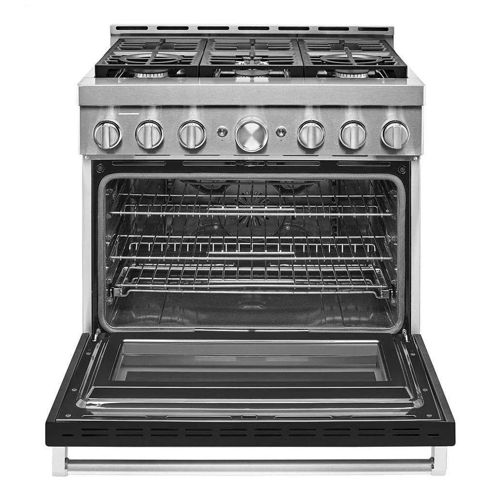 KitchenAid KFGC506JBK Gas Ranges