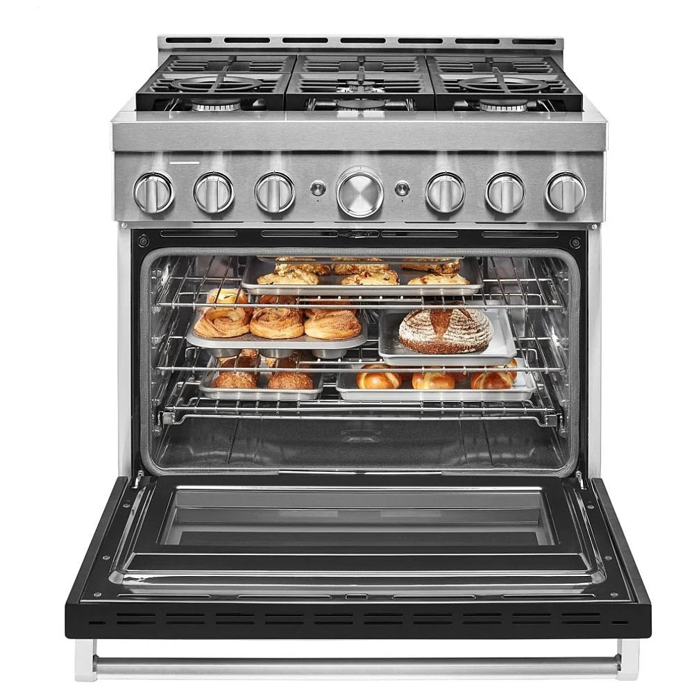 KitchenAid KFGC506JBK Gas Ranges